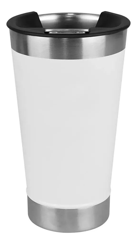 Copo Térmico 473ml Tampa/abridor De Cerveja Aço Inox Premium