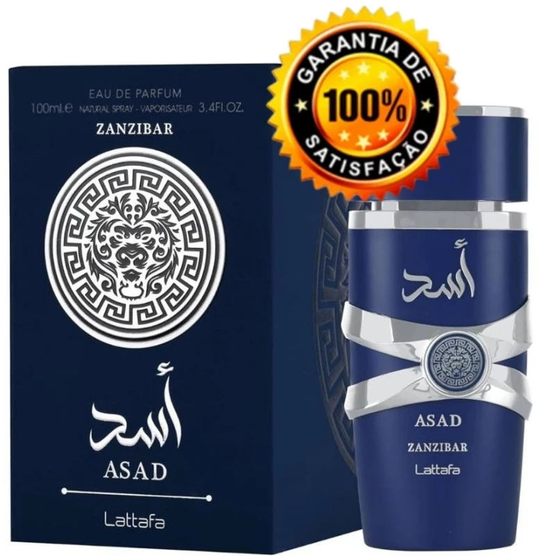 Perfumes Árabes Asad Zanzibar 100ml Edp Lattafa-Original