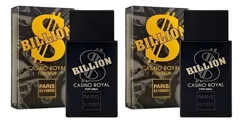 Billion Casino Royal 100ml Paris Elysees 2 unidades