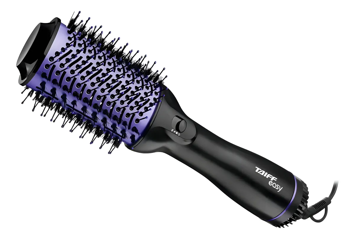 Escova Oval Secadora Taiff Easy Lilás 1200w