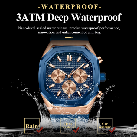 Poedagar negócios quartzo relógio de pulso masculino cronógrafo data pulseira de silicone homem relógio à prova dwaterproof água militar relógios luminosos para homem