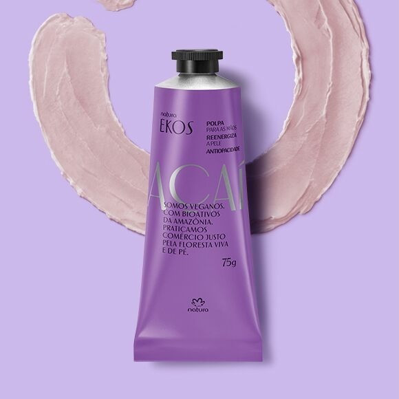 NATURA EKOS AÇAI POLPA HIDRATANTE MAOS 75G
