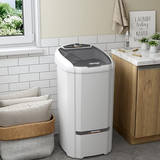 Colormaq Maquina de Lavar Roupa Semi Automatica Tanquinho 10kg LCS10 Branco 220V