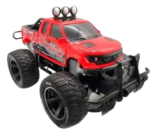 Carrinho Controle Remoto Jipe Recarregável 7 Funções 4x4