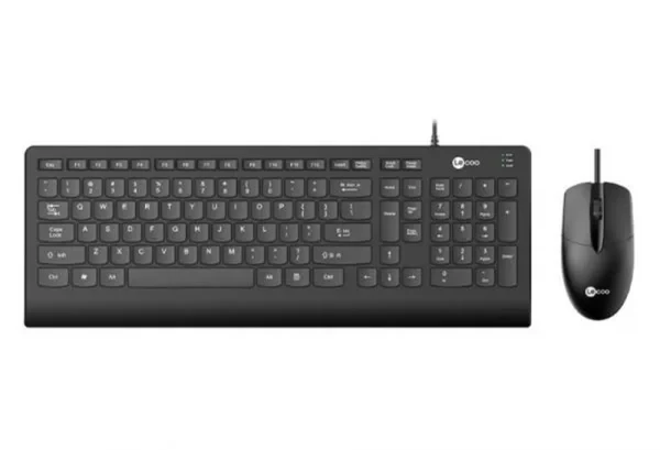 Teclado e Mouse KIT com Fio Lenovo Lecoo CM103