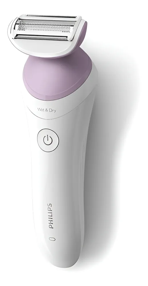 Aparador De Pelos Satinshave Série 6000 Lilás/branco -brl136