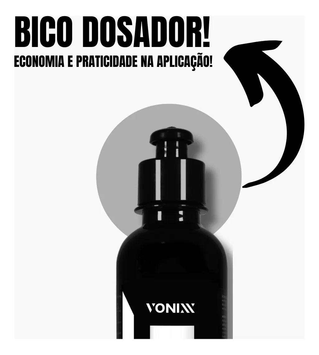 Opty Polidor Vidros Riscos Parabrisa 240ml Composto Vonixx Cor Preto