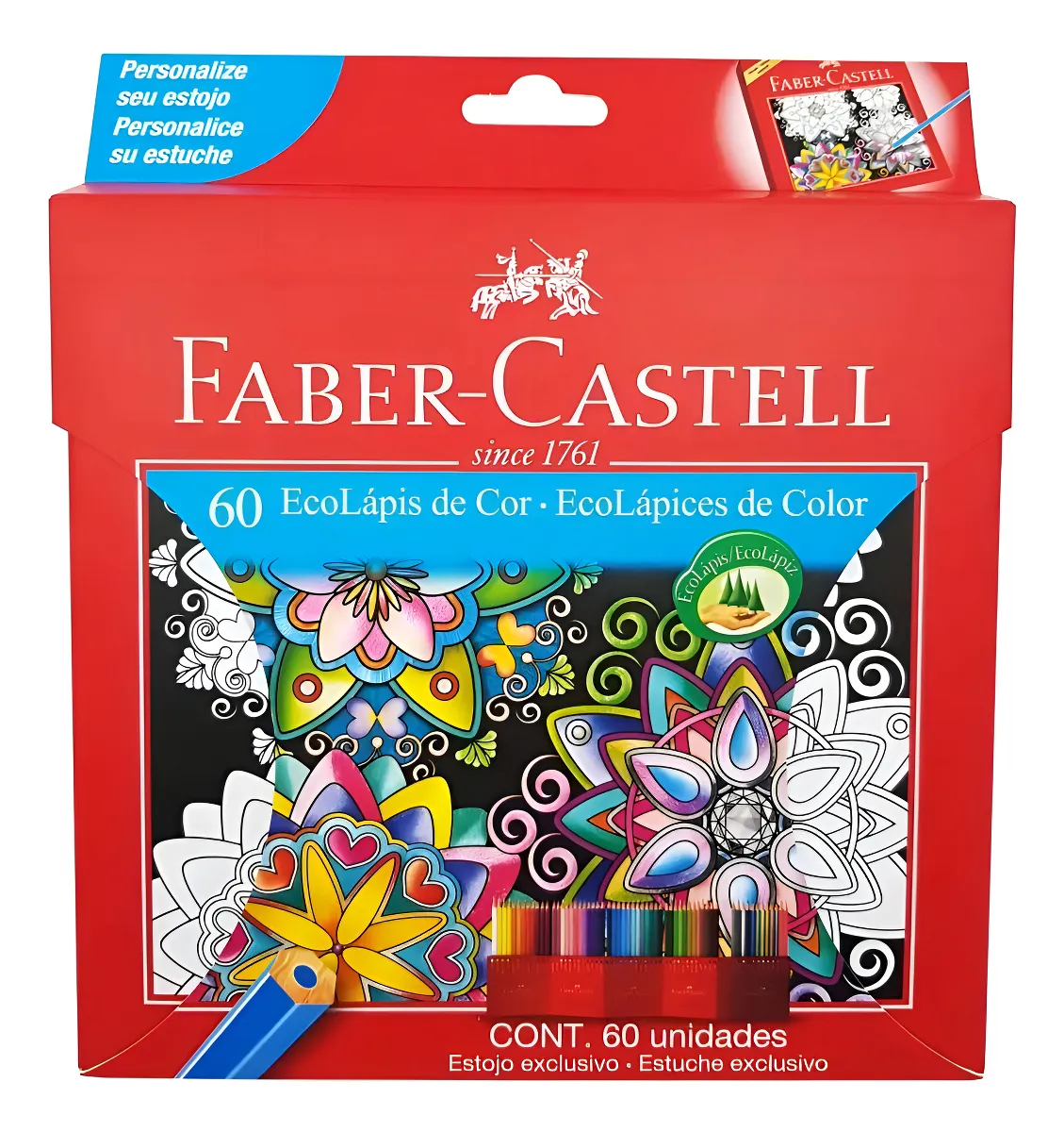Lápis De Cor 60 Cores Faber Castell